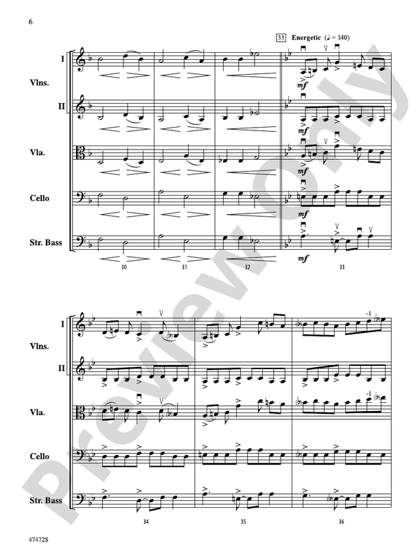 Legacy - String Orchestra Conductor Score & Parts (Digital Download)