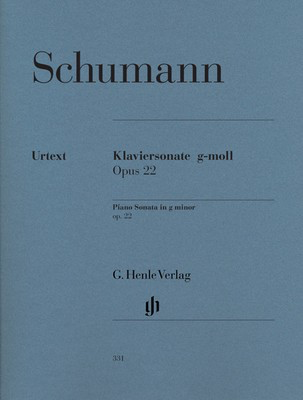 Piano Sonata in g minor Op. 22 - Robert Schumann - Piano G. Henle Verlag Piano Solo