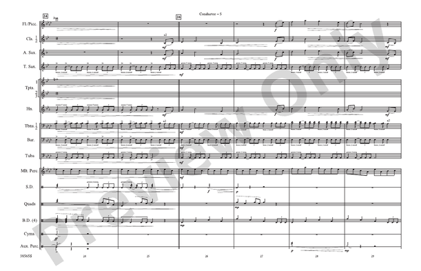 Summit! – Marching Band Conductor Score & Parts (Digital Download)