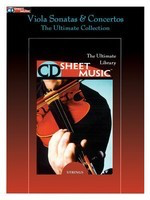 Viola Sonatas and Concertos - The Ultimate Collection - Various - Viola CD Sheet Music CD-ROM