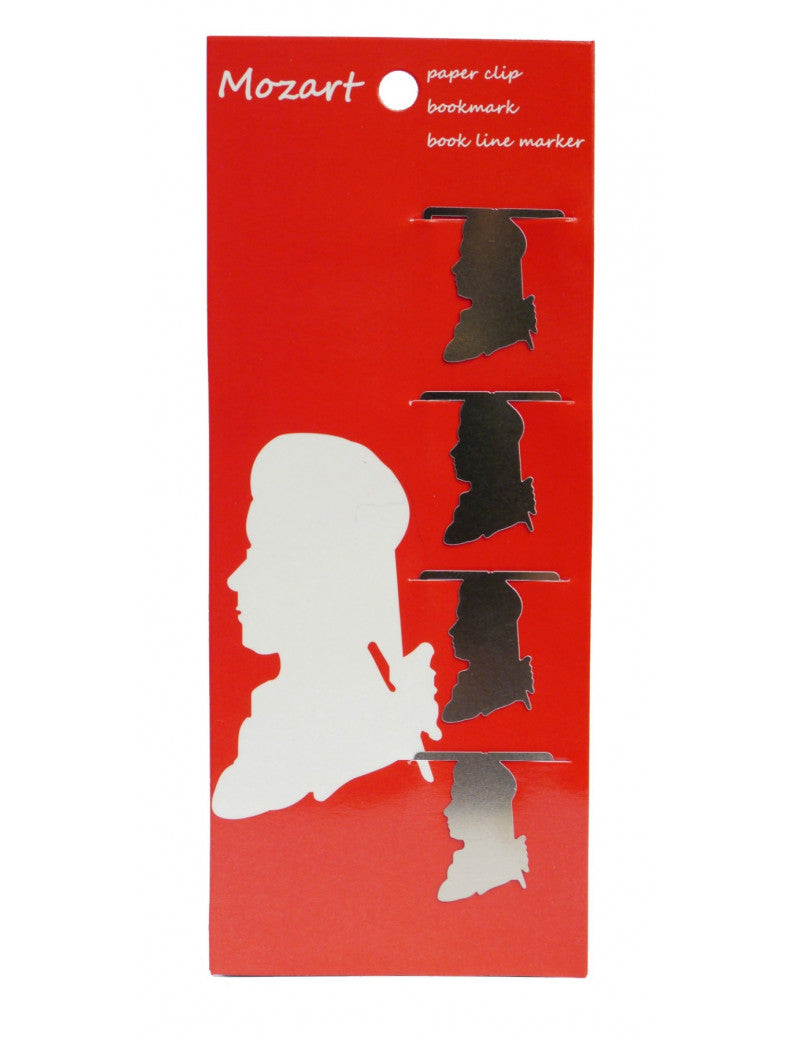 Paper/Music Clips Set of 4 - Mozart
