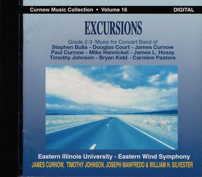 Excursions - Concert Band CD - Various - Curnow Music CD