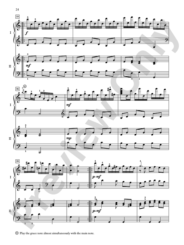 Essential Two-Piano Repertoire - 20 Late Intermediate to Early Advanced Selections in Their Original Form - 2 Pianos, 4 Hands (Digital Download)