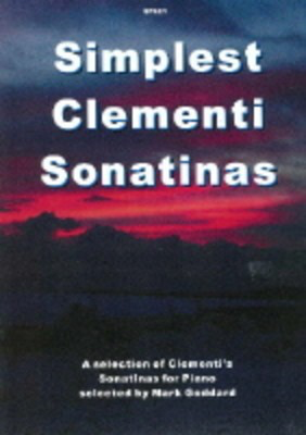 Simplest Clementi Sonatinas - Muzio Clementi - Piano Mark Goddard Spartan Press Piano Solo