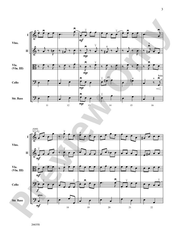 Christmastime in Russia – String Orchestra Conductor Score & Parts (Digital Download)