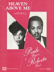 Heaven Above Me - Peabo Bryson & Roberta Flack - PVG (Digital Download)