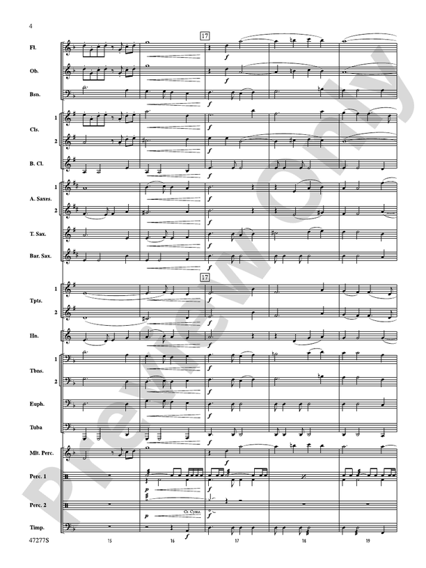 Legion - Concert Band Conductor Score & Parts (Digital Download)