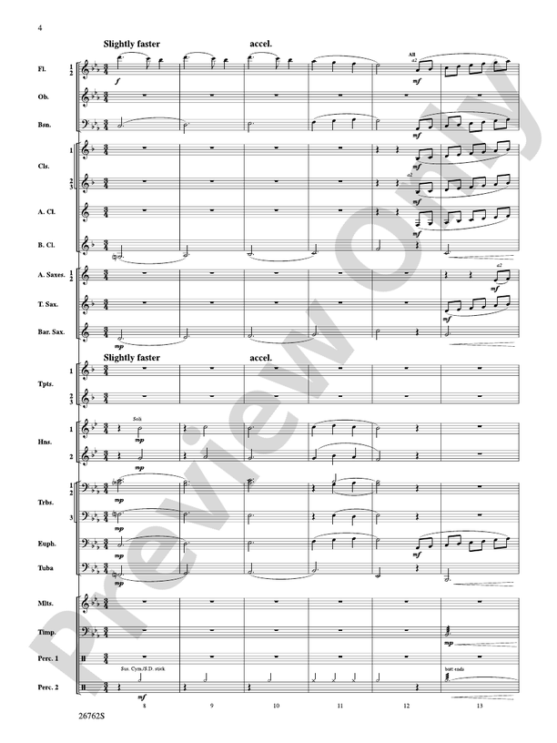 Rainbows - Concert Band Conductor Score & Parts (Digital Download)