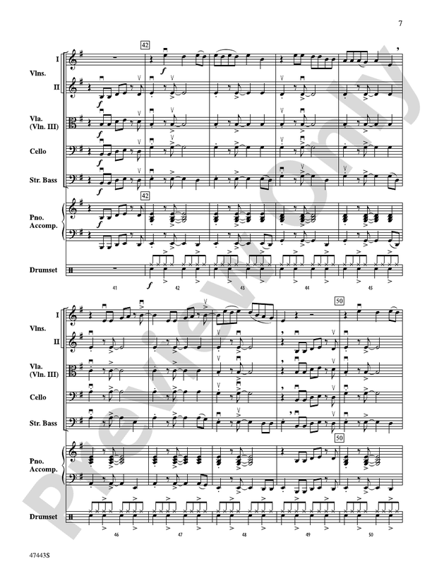 Feel It Still - String Orchestra Conductor Score & Parts (Digital Download)