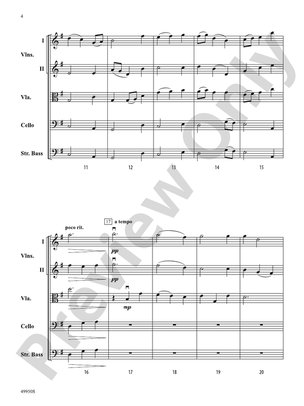 Skylight - String Orchestra Conductor Score & Parts (Digital Download)
