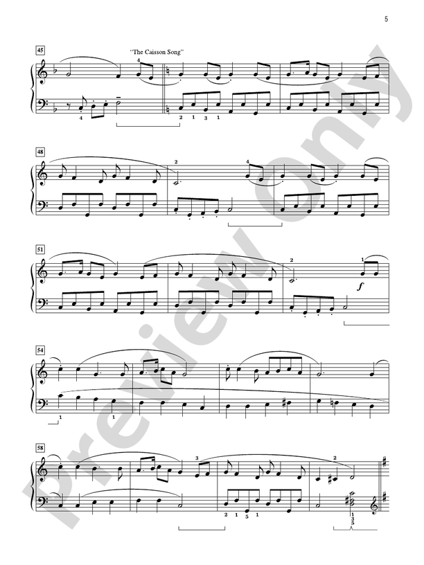 American Medleys & Variations - Piano (Digital Download)