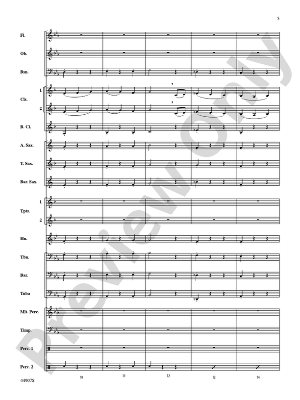 Variations on a Civil War Tune - Concert Band Conductor Score & Parts (Digital Download)