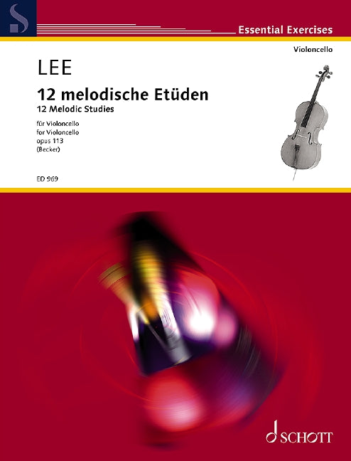 12 Melodic Studies Op 113 Cello