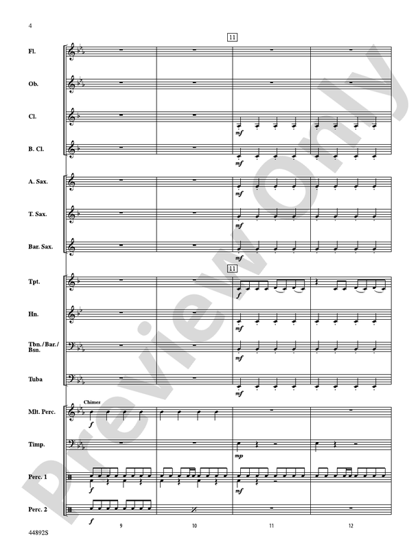 Zephyr - Concert Band Conductor Score & Parts (Digital Download)
