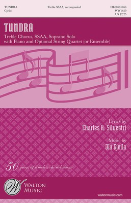 Tundra - Ola Gjeilo - Charles A. Silvestri Walton Music Instrumental Parts Score/Parts