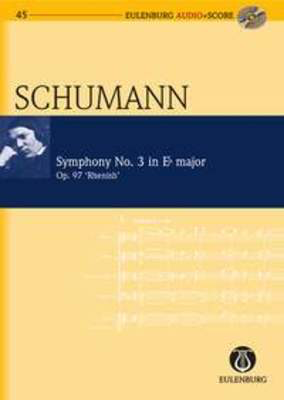 Symphony No 3 Op 97 E Flat Rhenish Bk/Cd -