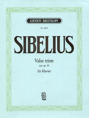 Sibelius - Valse Triste Op44 #1 - Piano Solo Breitkopf EB2224
