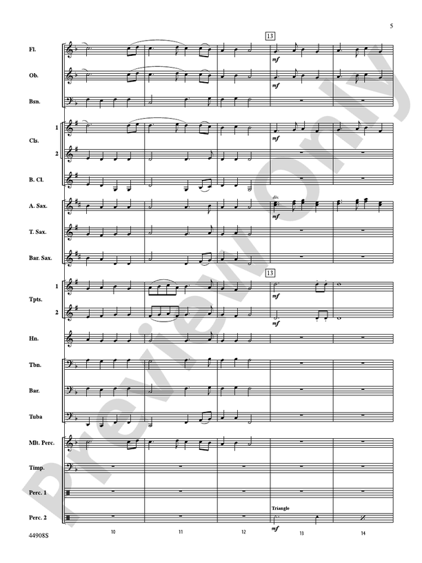 A Winter Celebration - Concert Band Conductor Score & Parts (Digital Download)