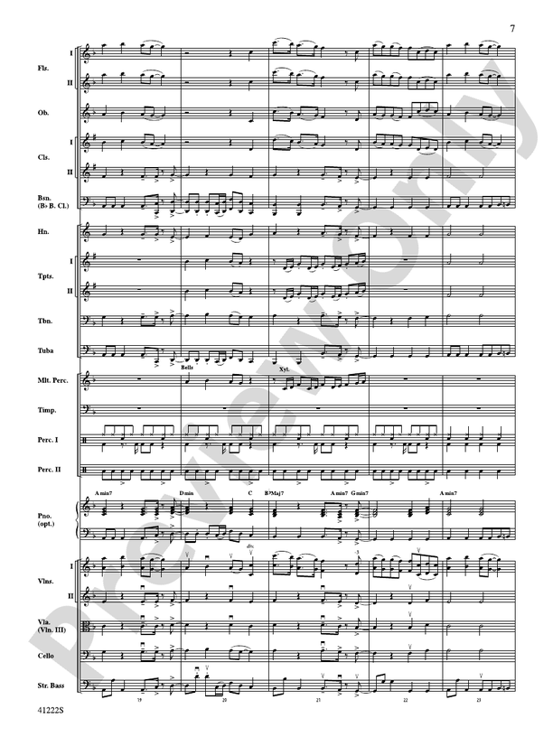 Treasure - Full Orchestra Conductor Score & Parts (Digital Download)