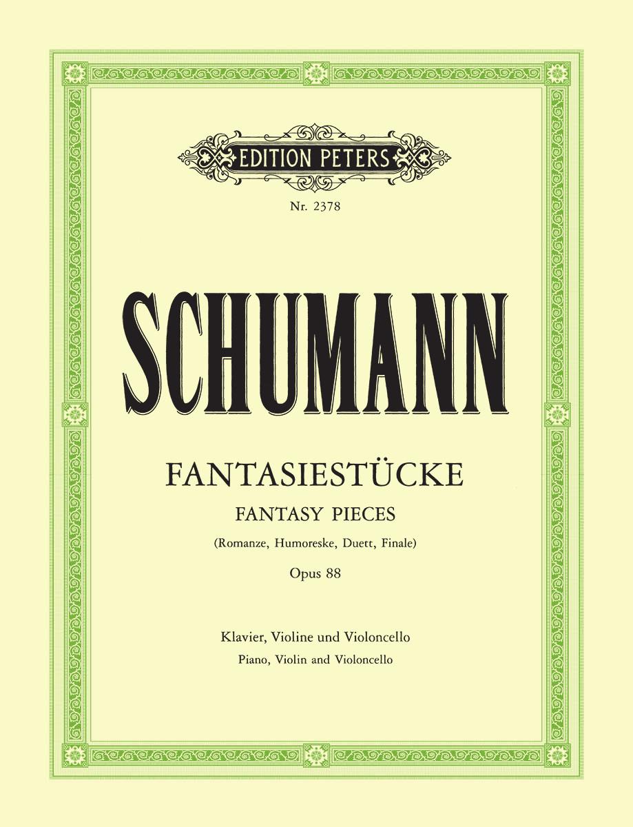 Schumann - Fantasy Pieces Op88 - Piano Trio Peters EP2378