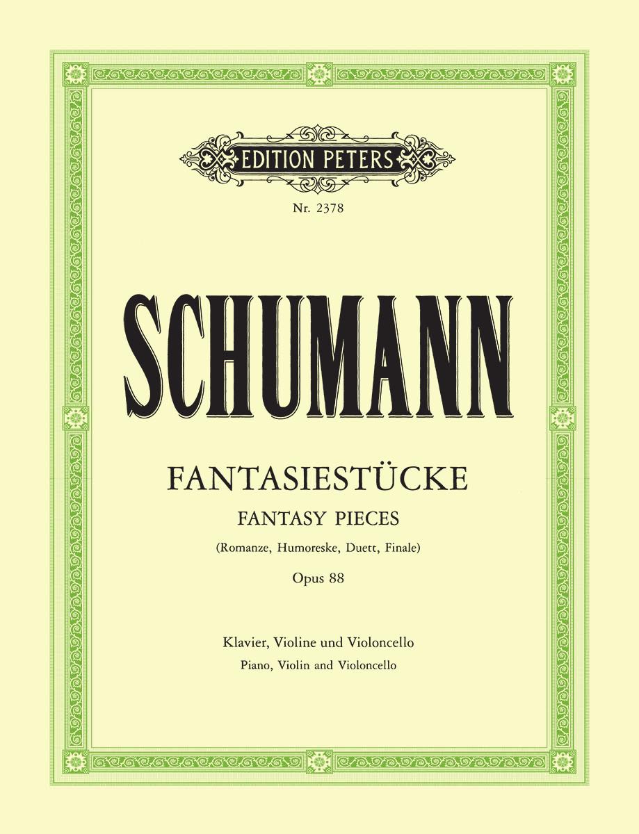 Schumann - Fantasy Pieces Op88 - Piano Trio - Peters EP2378