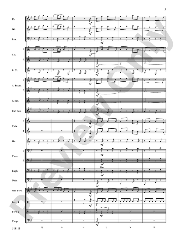 Irish Fantasy - Concert Band Conductor Score & Parts(Digital Download)