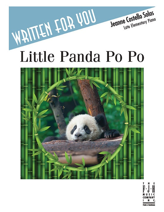 Little Panda Po Po - Piano (Digital Download)