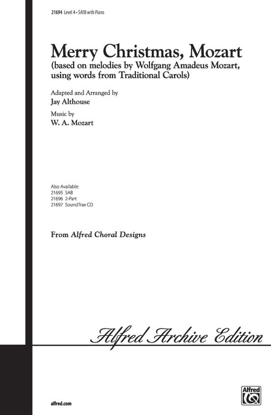 Merry Christmas, Mozart – SATB Choral Octavo (Digital Download)
