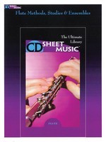 Flute Methods, Studies and Ensembles - Various - Flute CD Sheet Music CD-ROM