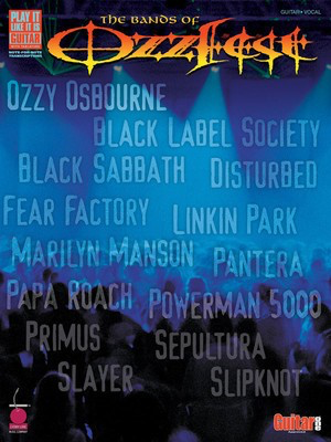 The Bands of Ozzfest - Guitar|Vocal Cherry Lane Music Guitar TAB with Lyrics & Chords