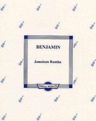 Benjamin - Jamaican Rumba - Viola/Piano Accompaniment arranged by Primrose Viola World VWP000080