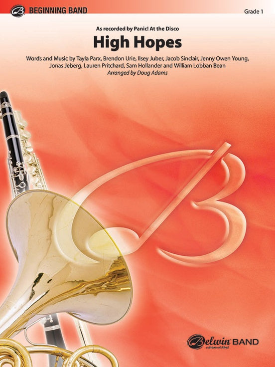 High Hopes - Concert Band Conductor Score & Parts (Digital Download)