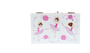 Ballet Jewellery Box Ulyana Ballerina Rectangular Shaped Box HeirloomLarge