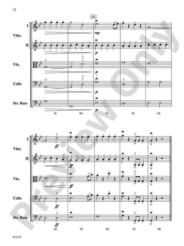 Rubicon - String Orchestra Conductor Score & Parts (Digital Download)