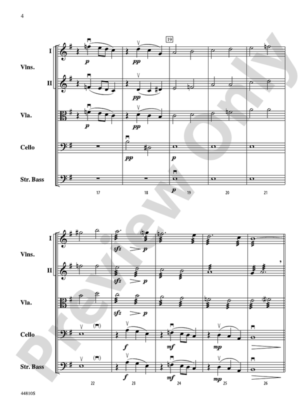 Hidden Dimensions - String Orchestra Conductor Score & Parts (Digital Download)