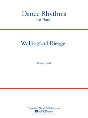 Dance Rhythms for Band, Op. 58 - Full Score - Wallingford Riegger - Associated Music Publishers Full Score Score