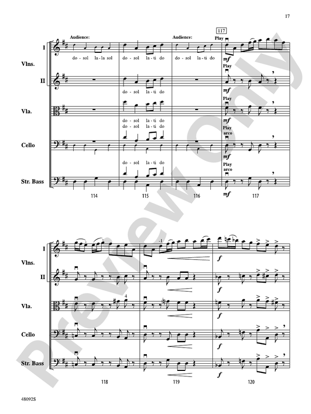From Darkness, Joyful Sounds Are Born - String Orchestra Conductor Score & Parts (Digital Download)