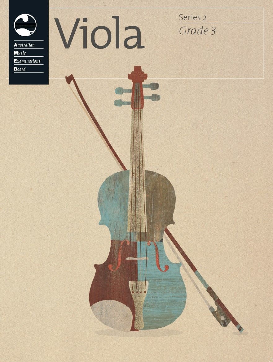 AMEB Viola Series 2 - Grade 3 - Viola/Piano Accompaniment AMEB 1202072639