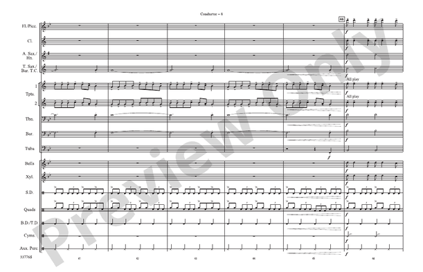 21st Century Breakdown – Marching Band Conductor Score & Parts (Digital Download)