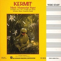 Kermit Manuscript Paper - Hal Leonard