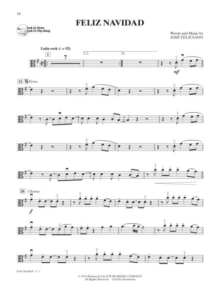 Ultimate Christmas Inst Solos Viola Bk/CD