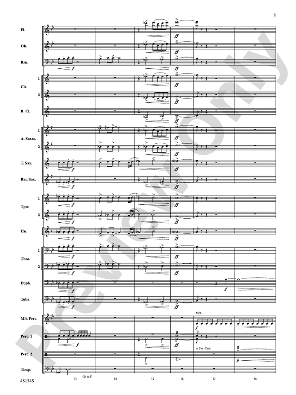 Chariton Chronicles - Concert Band Conductor Score & Parts (Digital Download)