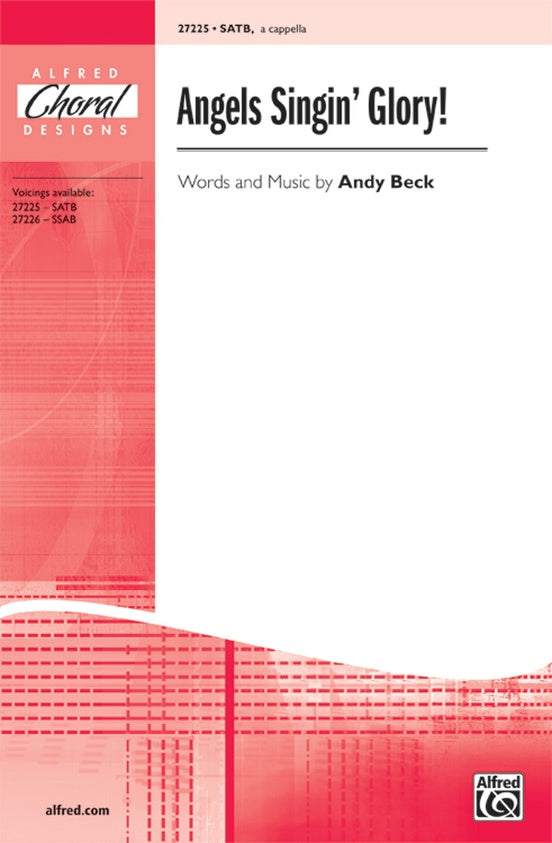 Angels Singin' Glory! – SATB, a cappella Choral Octavo (Digital Download)