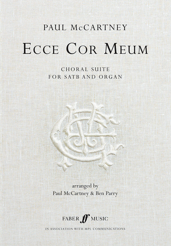 ECCE COR MEUM SATB/ORG