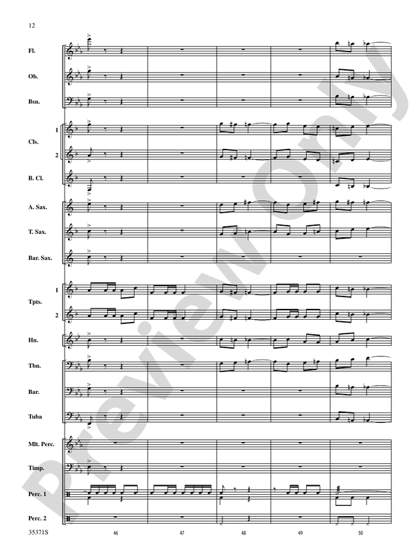 Semper Paratus - Concert Band Conductor Score & Parts (Digital Download)