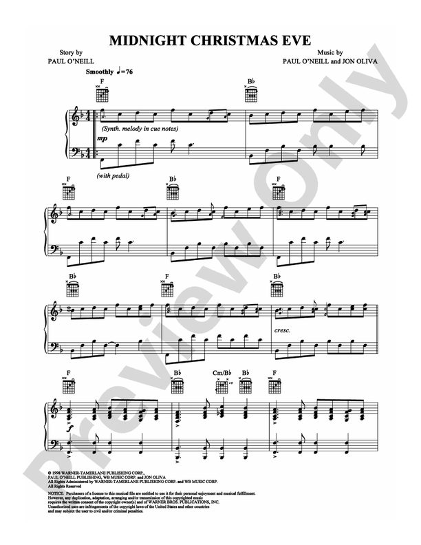 Midnight Christmas Eve - DSM-PS-0001492 - Piano (Digital Download)