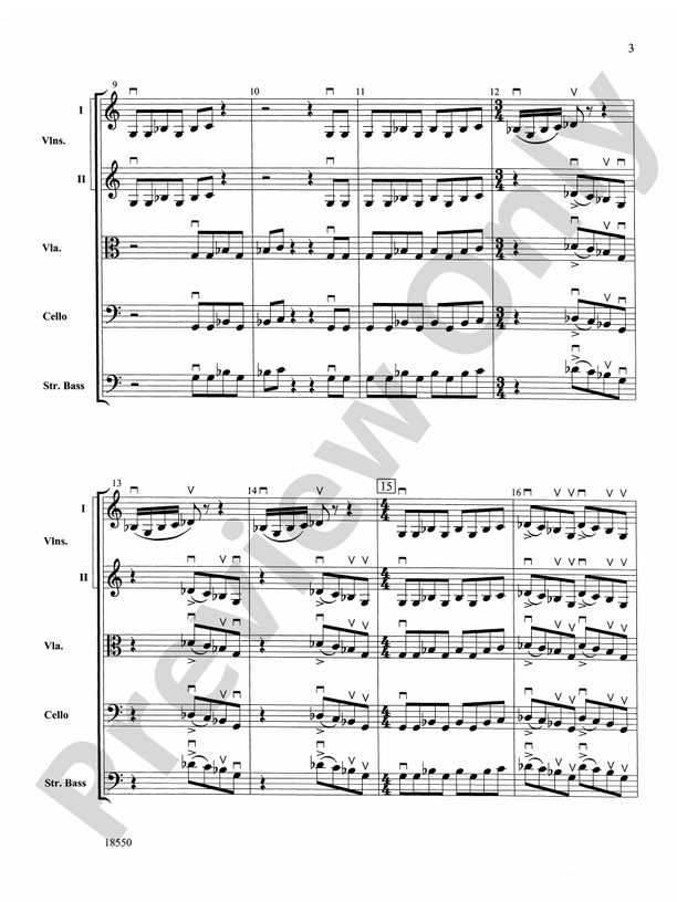 Legend – String Orchestra Conductor Score & Parts (Digital Download)