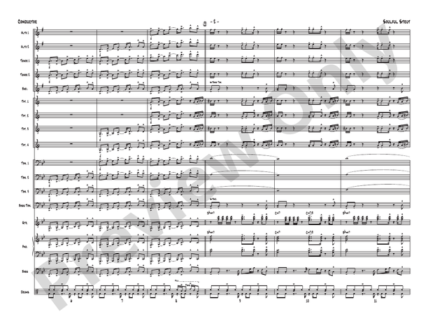 Soulful Strut - Jazz Ensemble Conductor Score & Parts(Digital Download)