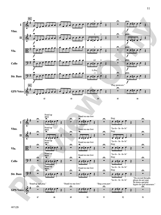 GPS - String Orchestra Conductor Score & Parts (Digital Download)