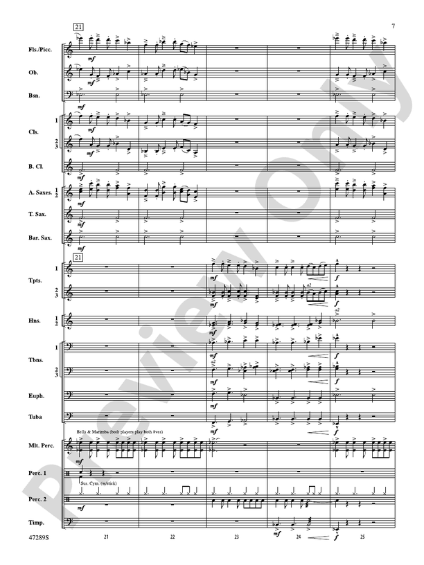 A Symphonic Celebration - Concert Band Conductor Score & Parts (Digital Download)